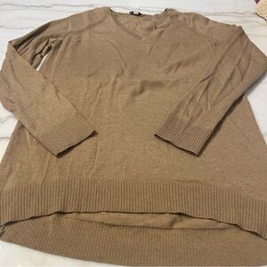 Gap Maternity Long Sleeve Sweater Merino Wool Blend V Neck Size Medium